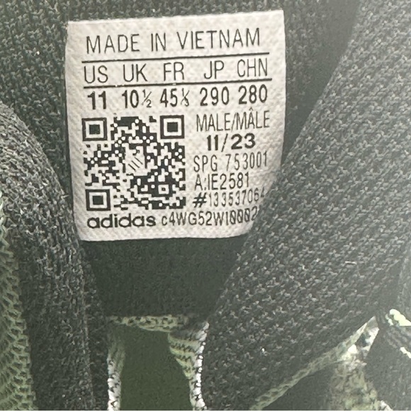 Men’s Adidas IE2581 Terrex Ax4 Mid Gore-Tex Silver Green Hiking Shoes Size 11 - Picture 11 of 11